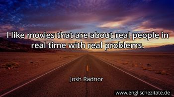 Englisches Zitat von Josh Radnor als Bild