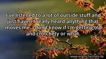 Englisches Zitat von Josh Turner als Bild