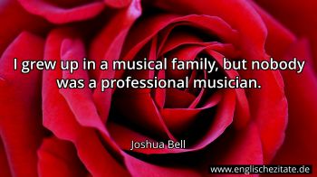 Englisches Zitat von Joshua Bell als Bild