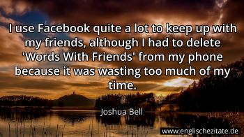 Englisches Zitat von Joshua Bell als Bild
