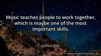 Englisches Zitat von Joshua Bell als Bild