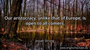 Englisches Zitat von Josiah Strong als Bild