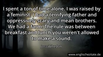 Englisches Zitat von Joss Whedon als Bild