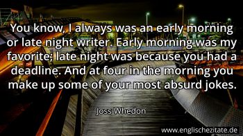 Englisches Zitat von Joss Whedon als Bild