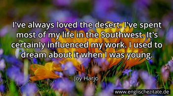 Englisches Zitat von Joy Harjo als Bild