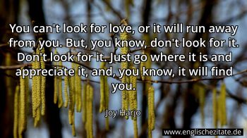 Englisches Zitat von Joy Harjo als Bild