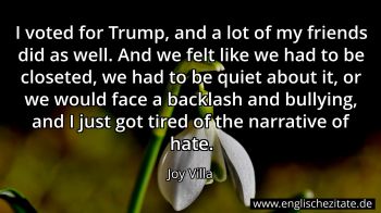 Englisches Zitat von Joy Villa als Bild