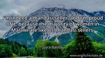 Englisches Zitat von Joyce Banda als Bild