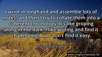 Englisches Zitat von Joyce Carol Oates als Bild
