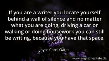 Englisches Zitat von Joyce Carol Oates als Bild