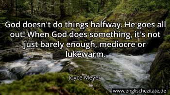 Englisches Zitat von Joyce Meyer als Bild