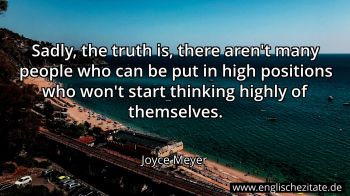 Englisches Zitat von Joyce Meyer als Bild