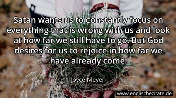 Englisches Zitat von Joyce Meyer als Bild