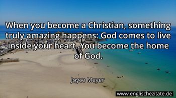 Englisches Zitat von Joyce Meyer als Bild