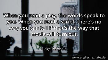 Englisches Zitat von Judge Reinhold als Bild