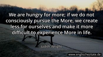 Englisches Zitat von Judith Wright als Bild