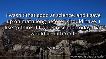 Englisches Zitat von Judy Blume als Bild