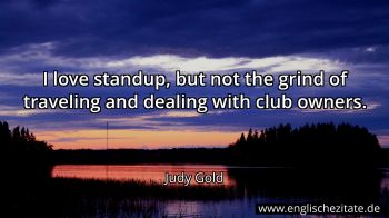 Englisches Zitat von Judy Gold als Bild