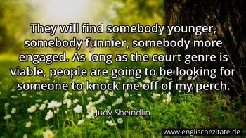 Englisches Zitat von Judy Sheindlin als Bild