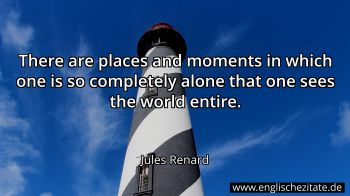 Englisches Zitat von Jules Renard als Bild