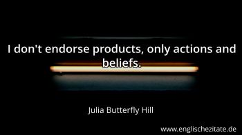 Englisches Zitat von Julia Butterfly Hill als Bild