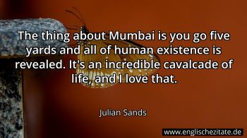 Englisches Zitat von Julian Sands als Bild