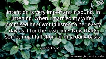 Englisches Zitat von Julian Treasure als Bild