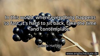 Englisches Zitat von Juliana Hatfield als Bild