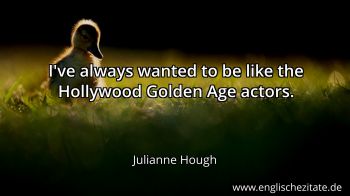 Englisches Zitat von Julianne Hough als Bild