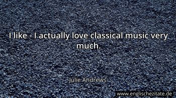 Englisches Zitat von Julie Andrews als Bild