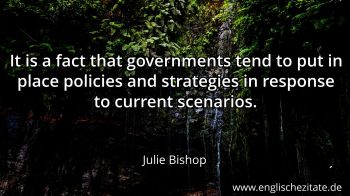 Englisches Zitat von Julie Bishop als Bild
