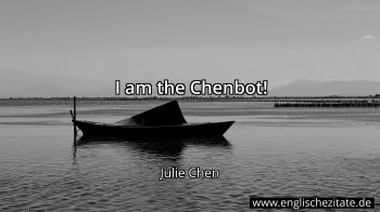 Englisches Zitat von Julie Chen als Bild