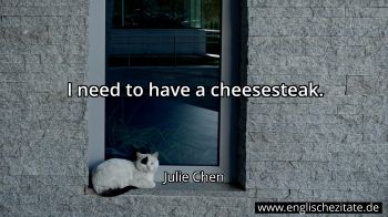 Englisches Zitat von Julie Chen als Bild