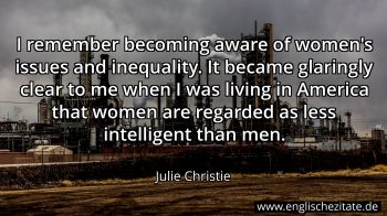 Englisches Zitat von Julie Christie als Bild