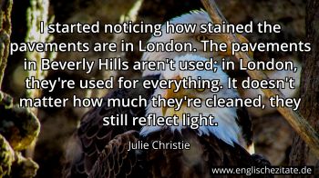 Englisches Zitat von Julie Christie als Bild