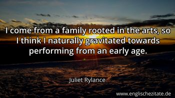 Englisches Zitat von Juliet Rylance als Bild