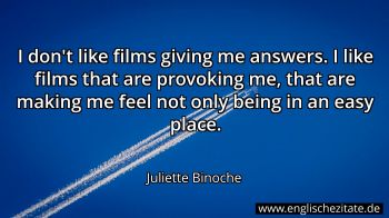 Englisches Zitat von Juliette Binoche als Bild