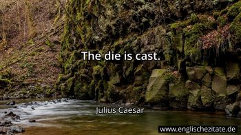 Englisches Zitat von Julius Caesar als Bild