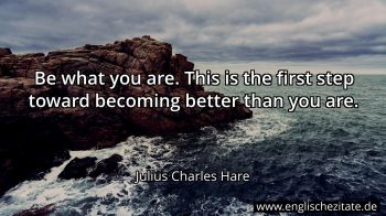 Englisches Zitat von Julius Charles Hare als Bild