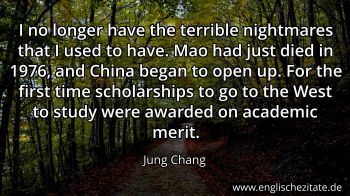 Englisches Zitat von Jung Chang als Bild