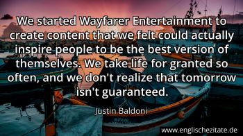 Englisches Zitat von Justin Baldoni als Bild