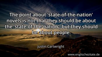 Englisches Zitat von Justin Cartwright als Bild
