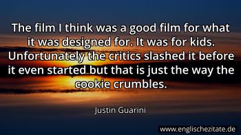 Englisches Zitat von Justin Guarini als Bild