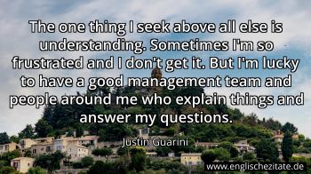 Englisches Zitat von Justin Guarini als Bild