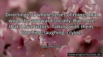 Englisches Zitat von Justin Kurzel als Bild