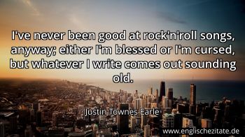 Englisches Zitat von Justin Townes Earle als Bild