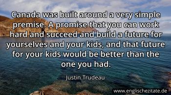 Englisches Zitat von Justin Trudeau als Bild