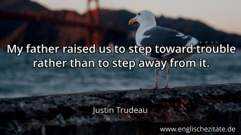Englisches Zitat von Justin Trudeau als Bild