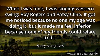 Englisches Zitat von Kacey Musgraves als Bild