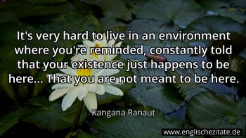 Englisches Zitat von Kangana Ranaut als Bild